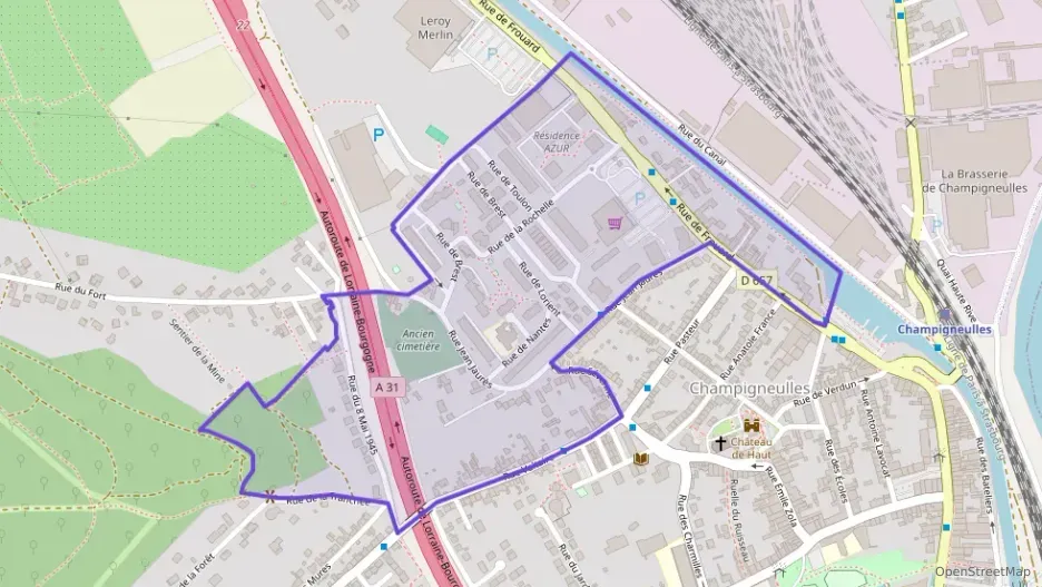 Appartement 60 m² deux pieces à vendre à Champigneulles Appartement 60 m² deux pieces à vendre à Champigneulles