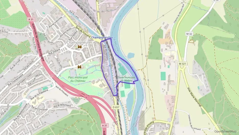 Appartement 52 m² deux pieces à vendre à Champigneulles