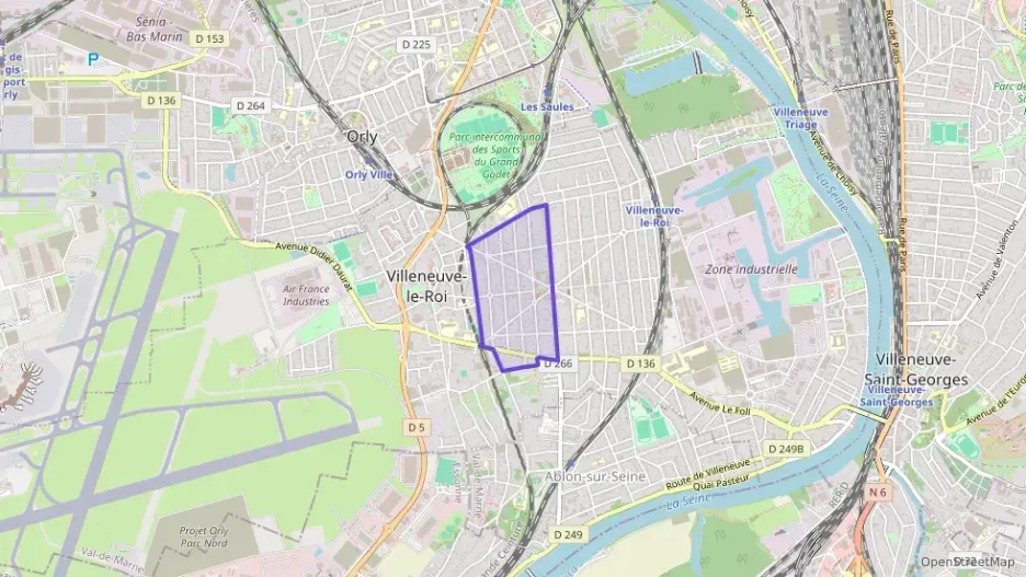 Appartement 70 m² deux pieces à vendre à Villeneuve-le-Roi