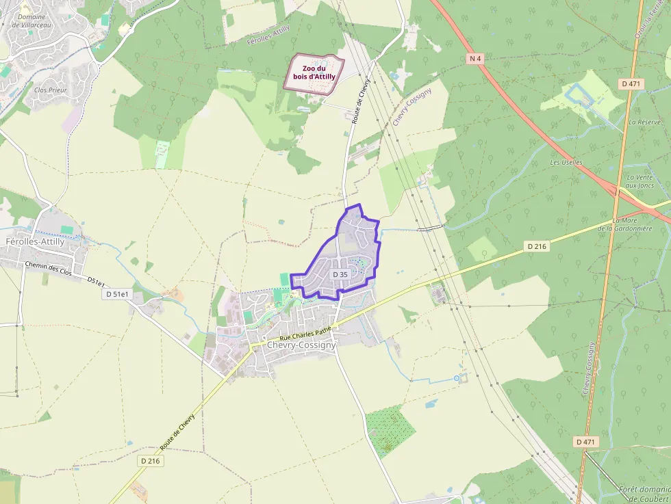 Appartement 41 m² deux pieces à vendre à Chevry-Cossigny