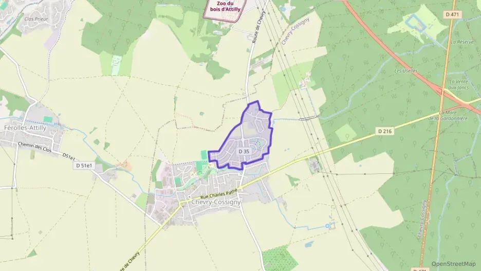 Appartement 41 m² deux pieces à vendre à Chevry-Cossigny