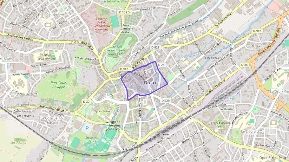 Appartement 68 m² trois pièces à vendre à Dreux