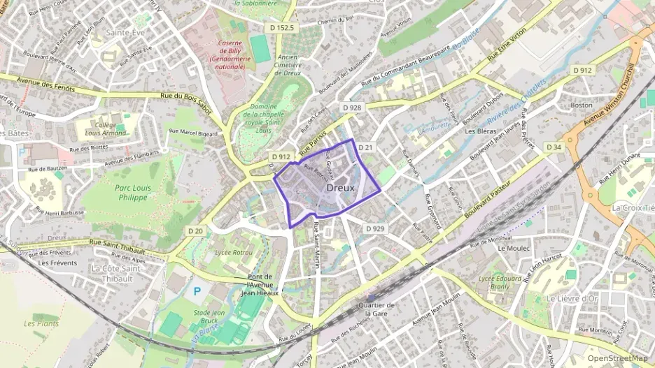 Appartement 109 m² quatre pièces à vendre à Dreux