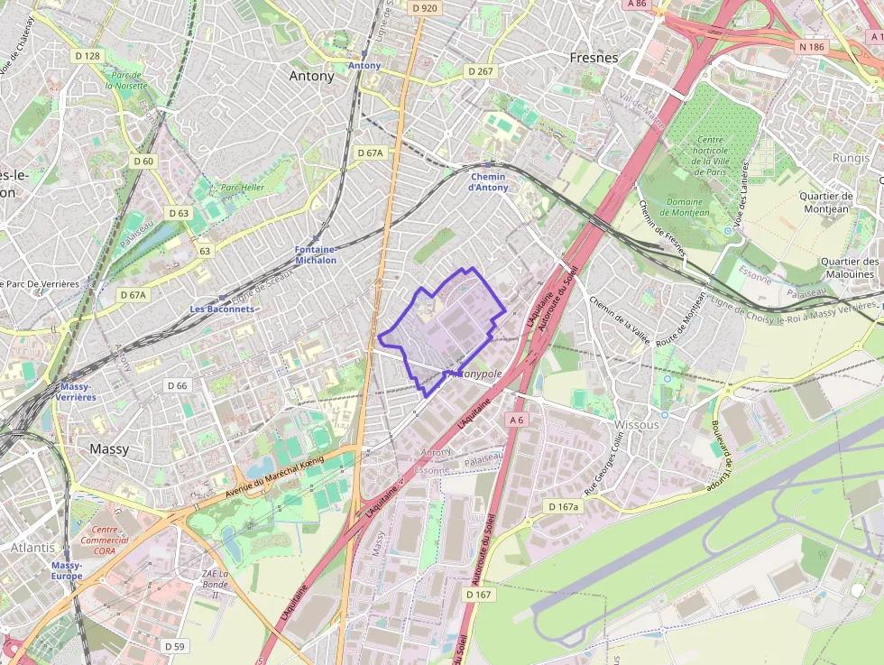 Appartement 47 m² trois pièces à vendre à Antony