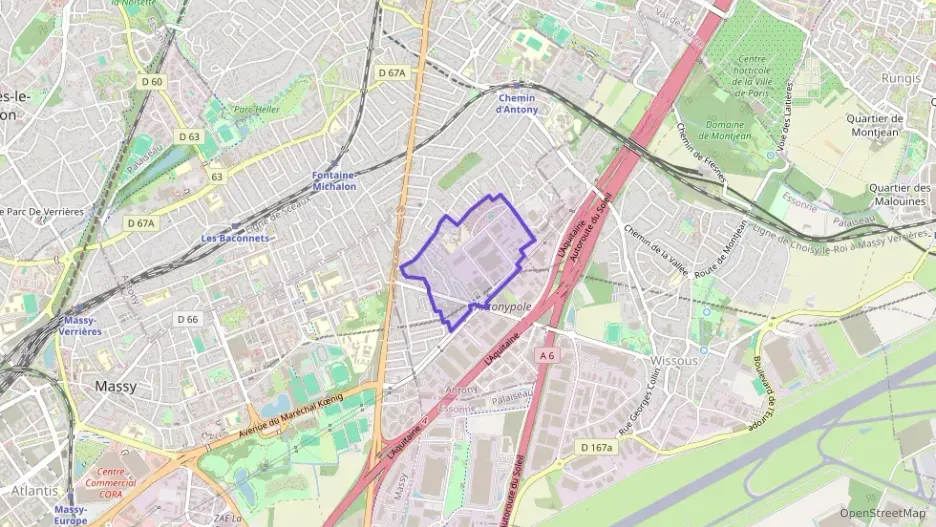 Appartement 47 m² trois pièces à vendre à Antony Appartement 47 m² trois pièces à vendre à Antony