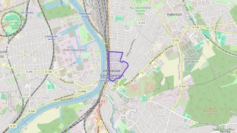 Appartement 35 m² deux pieces à vendre à Villeneuve-Saint-Georges