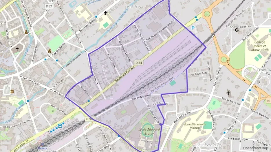 Appartement 61 m² trois pièces à vendre à Dreux