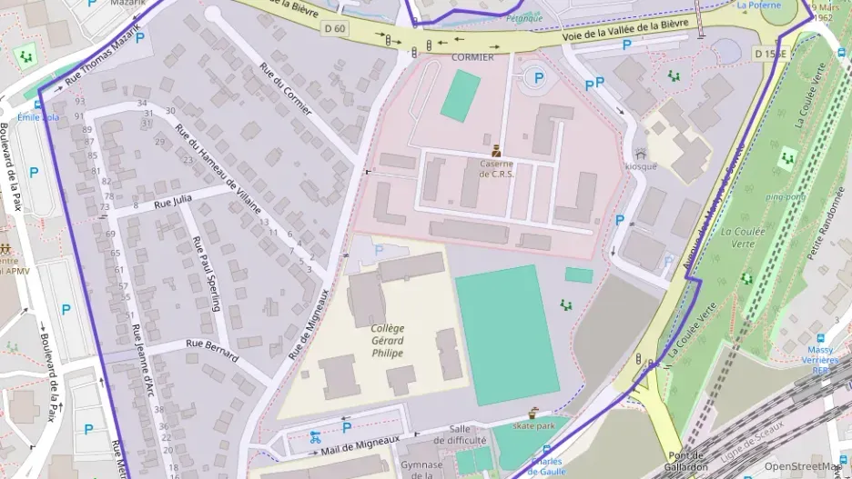 Appartement 59 m² trois pièces à vendre à Massy