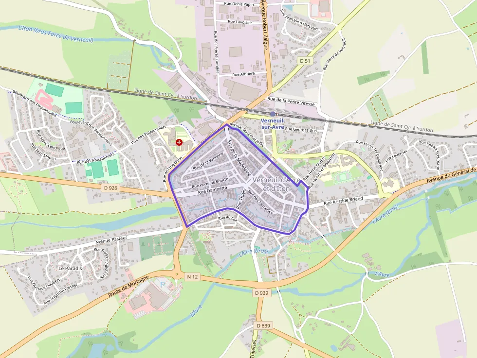 Appartement 72 m² trois pièces à vendre à Verneuil d`Avre et d`Iton