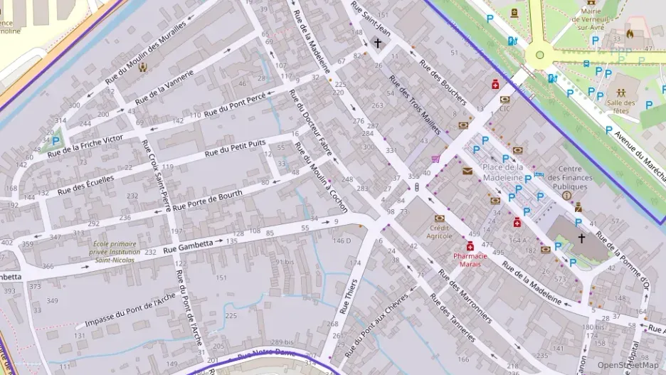 Appartement 52 m² trois pièces à vendre à Verneuil d`Avre et d`Iton