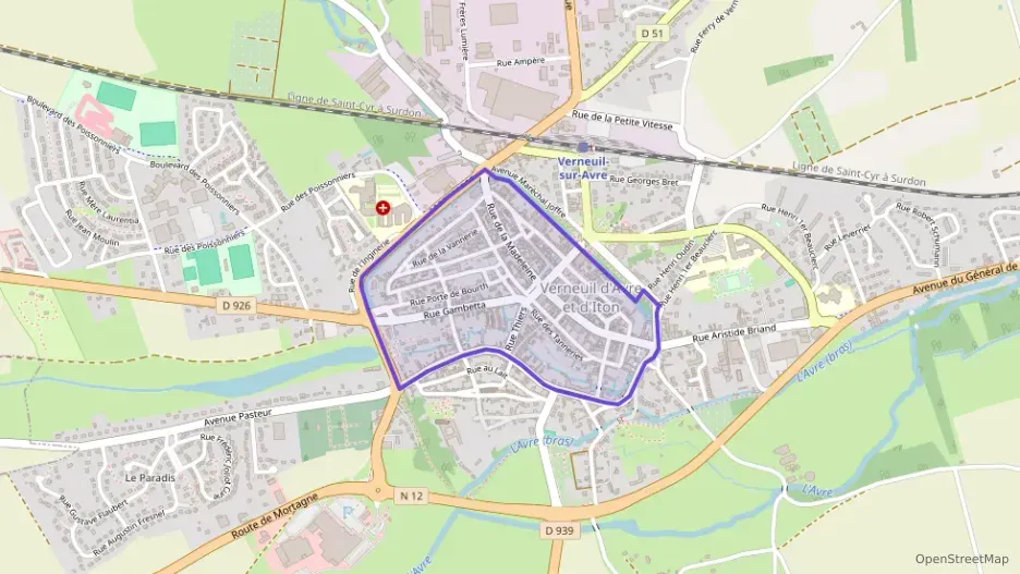 Appartement 52 m² trois pièces à vendre à Verneuil d`Avre et d`Iton