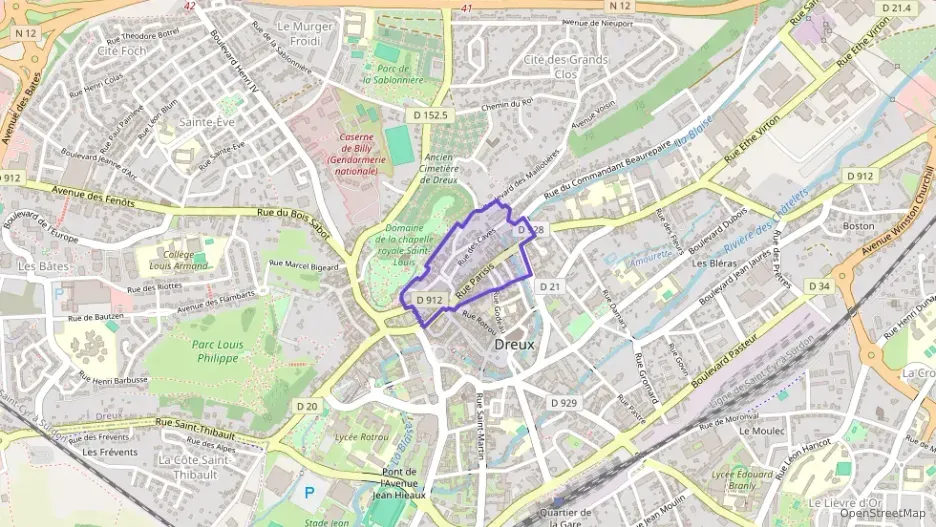 Appartement 57 m² trois pièces à vendre à Dreux