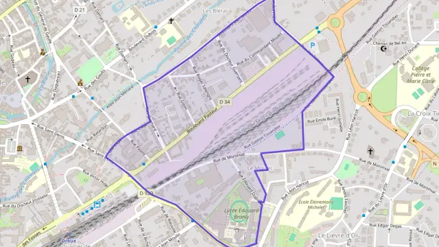 Appartement 64 m² trois pièces à vendre à Dreux