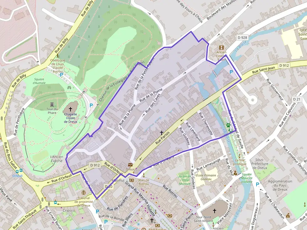 Appartement 80 m² trois pièces à vendre à Dreux