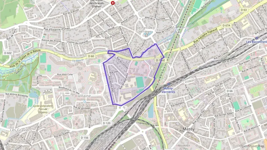 Appartement 60 m² trois pièces à vendre à Massy