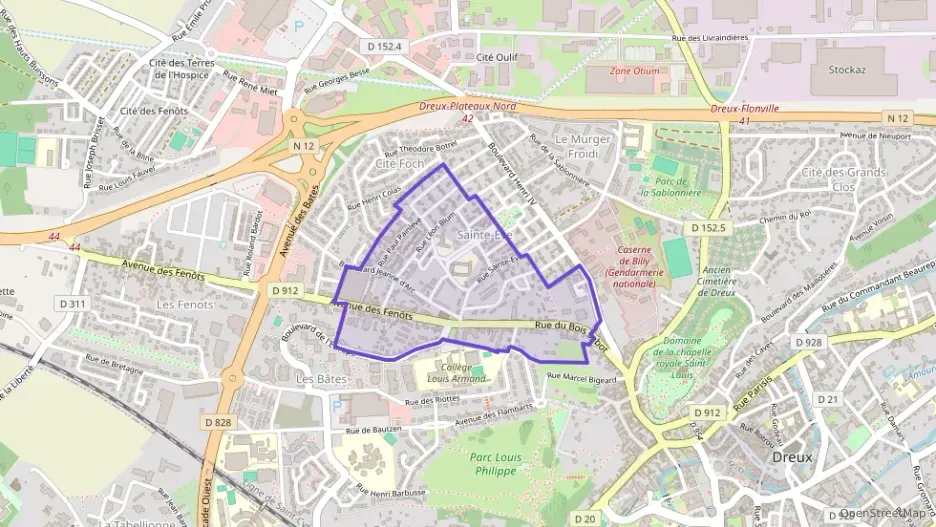 Appartement 100 m² cinq pièces à vendre à Dreux