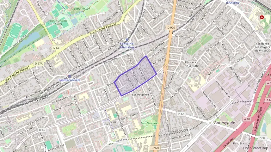 Appartement 39 m² trois pièces à vendre à Antony