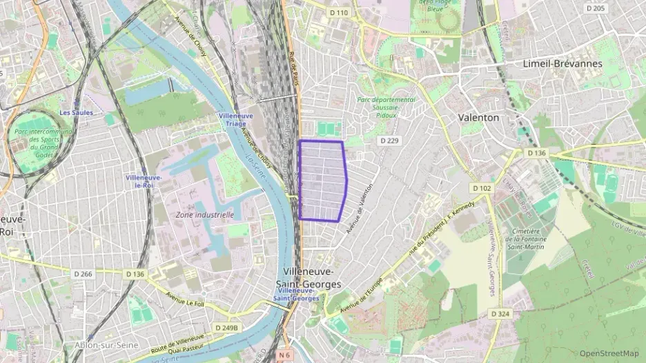 Appartement 81 m² quatre pièces à vendre à Villeneuve-Saint-Georges