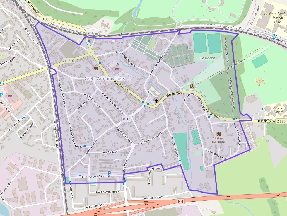 Appartement 47 m² deux pieces à vendre à Gretz-Armainvilliers