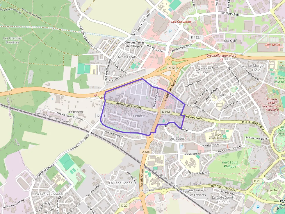 Appartement 80 m² deux pieces à vendre à Dreux