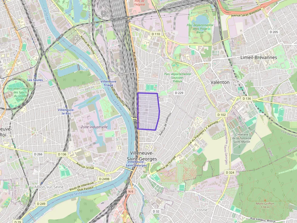 Appartement 23 m² une piece à vendre à Villeneuve-Saint-Georges