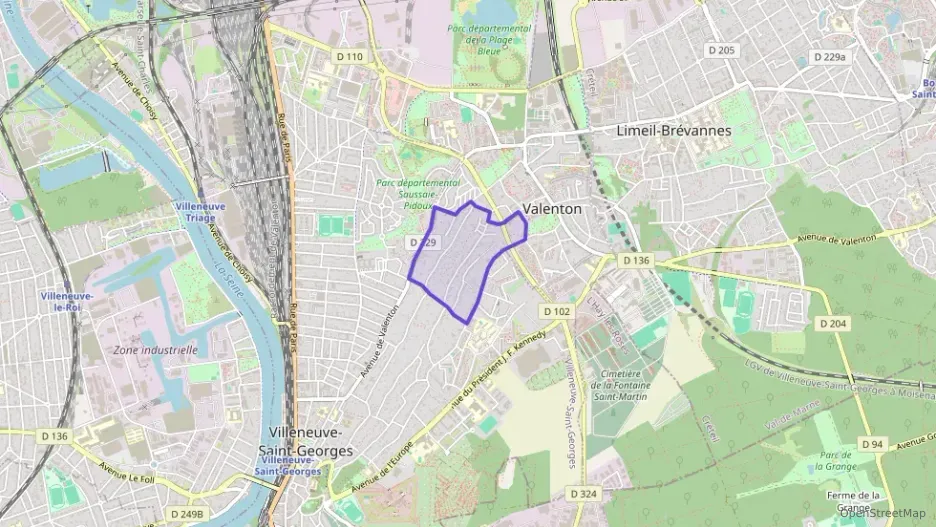 Appartement 52 m² trois pièces à vendre à Valenton Appartement 52 m² trois pièces à vendre à Valenton