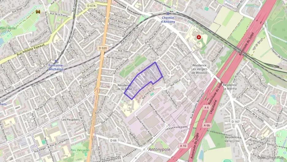 Appartement 72 m² quatre pièces à vendre à Antony Appartement 72 m² quatre pièces à vendre à Antony