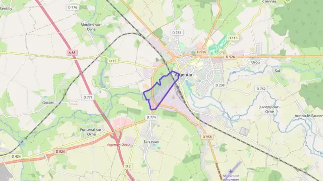 Appartement 66 m² trois pièces à vendre à Argentan