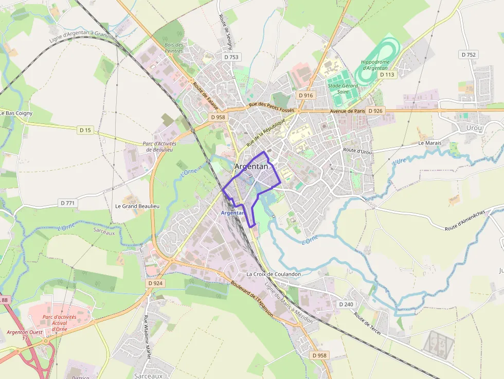 Appartement 72 m² trois pièces à vendre à Argentan