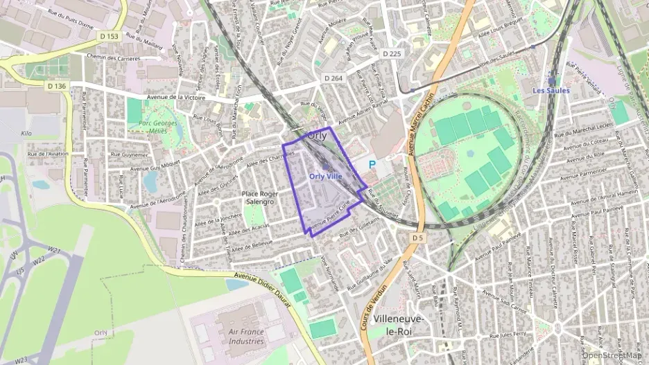 Appartement 36 m² deux pieces à vendre à Orly