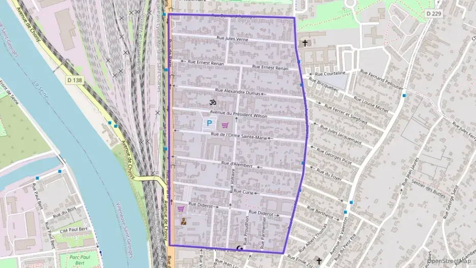 Appartement 50 m² deux pieces à vendre à Villeneuve-Saint-Georges