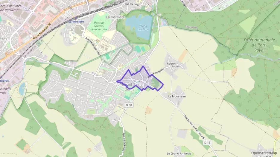 Appartement 44 m² deux pieces à vendre à Le Mesnil-Saint-Denis