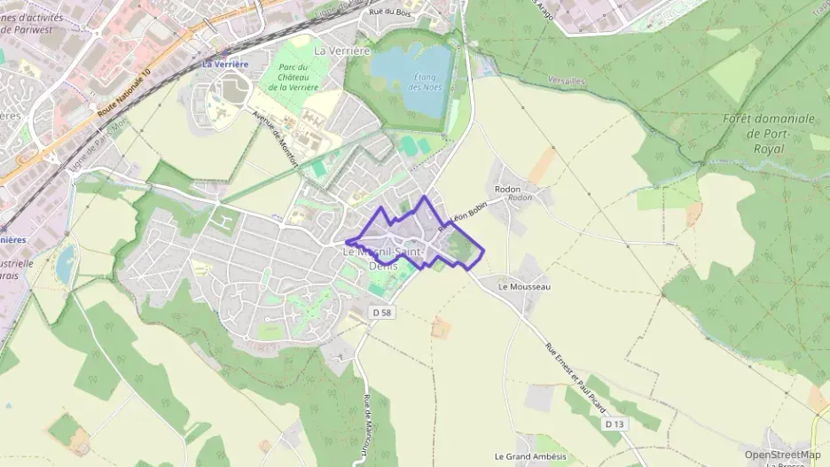 Appartement 60 m² deux pieces à vendre à Le Mesnil-Saint-Denis Appartement 60 m² deux pieces à vendre à Le Mesnil-Saint-Denis