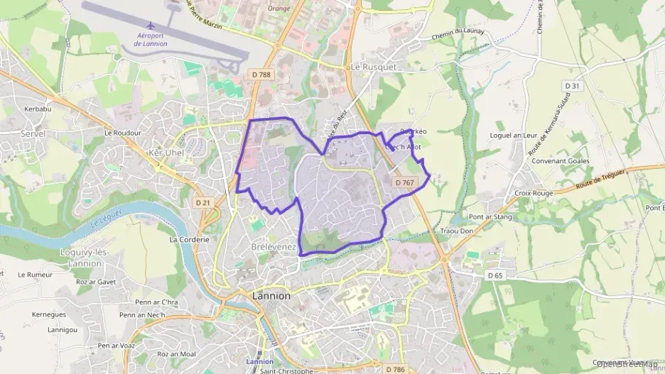 Appartement 36 m² une piece à vendre à Lannion