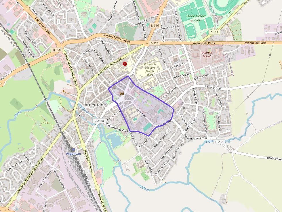 Appartement 88 m² quatre pièces à vendre à Argentan