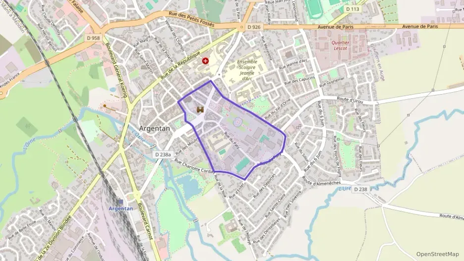 Appartement 88 m² quatre pièces à vendre à Argentan Appartement 88 m² quatre pièces à vendre à Argentan