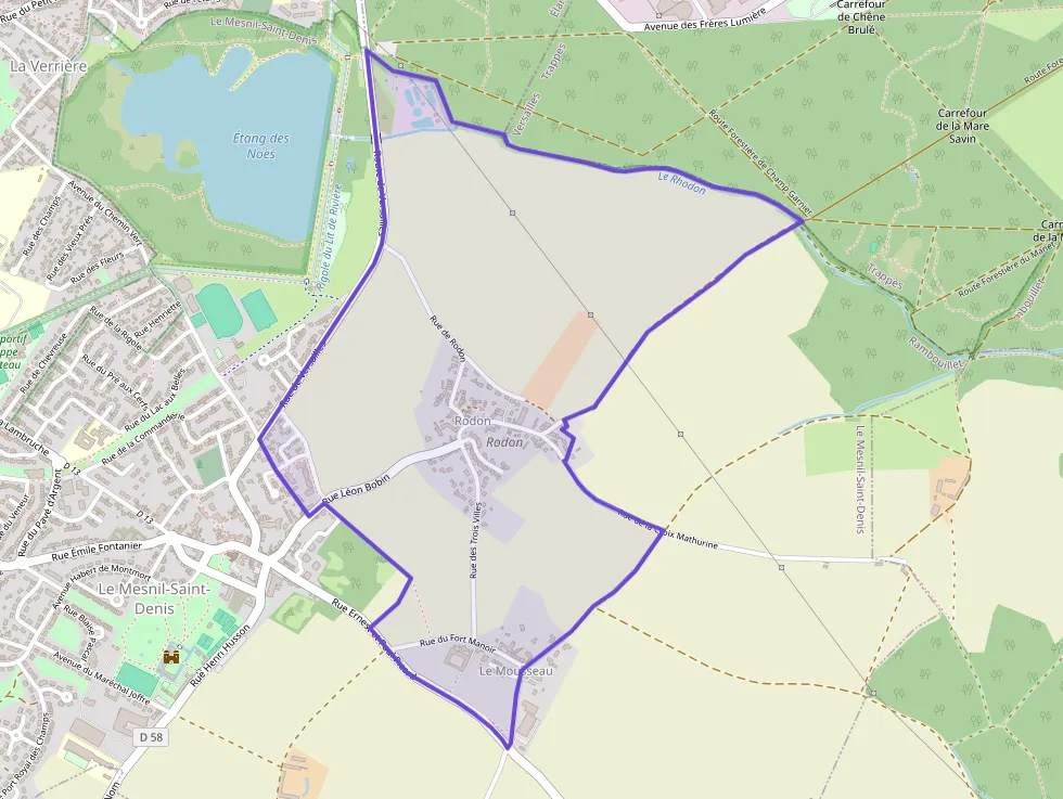 Appartement 59 m² trois pièces à vendre à Le Mesnil-Saint-Denis