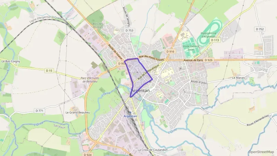 Appartement 95 m² quatre pièces à vendre à Argentan Appartement 95 m² quatre pièces à vendre à Argentan