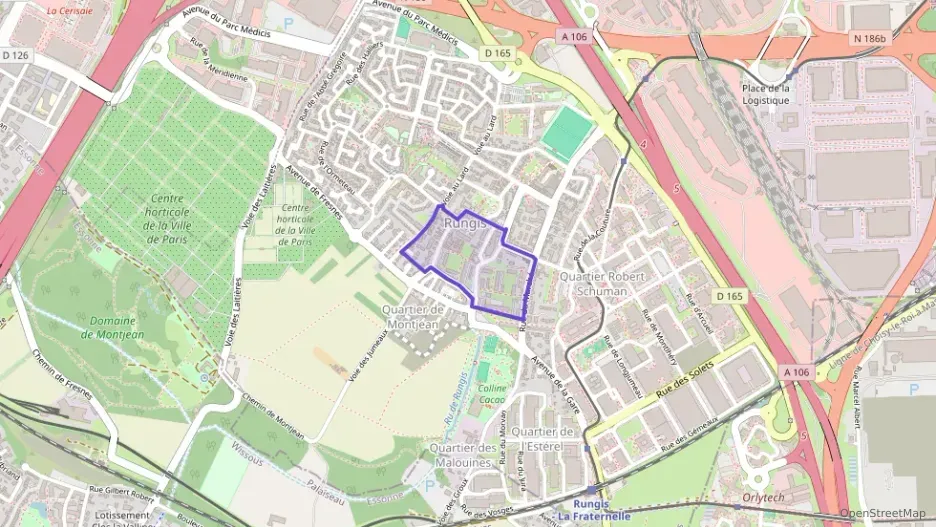 Appartement 64 m² trois pièces à vendre à Rungis