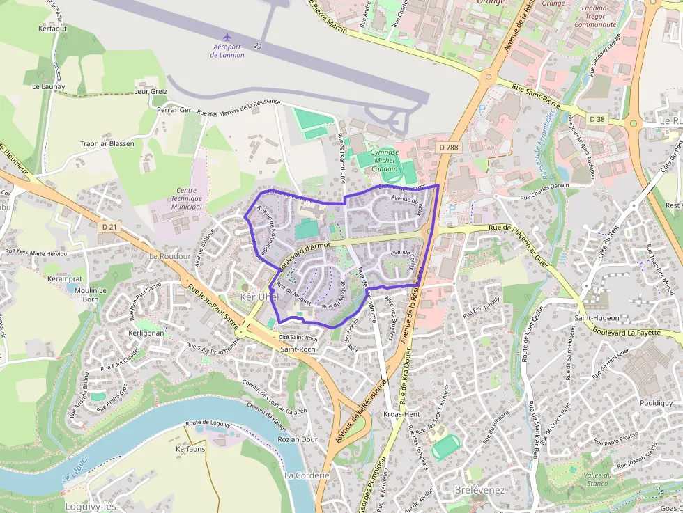 Appartement 68 m² trois pièces à vendre à Lannion