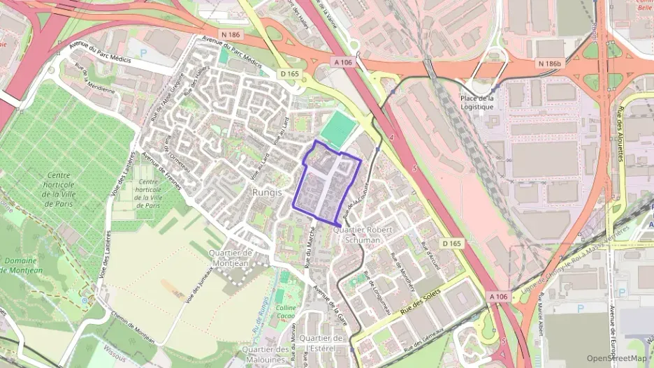 Appartement 64 m² trois pièces à vendre à Rungis Appartement 64 m² trois pièces à vendre à Rungis