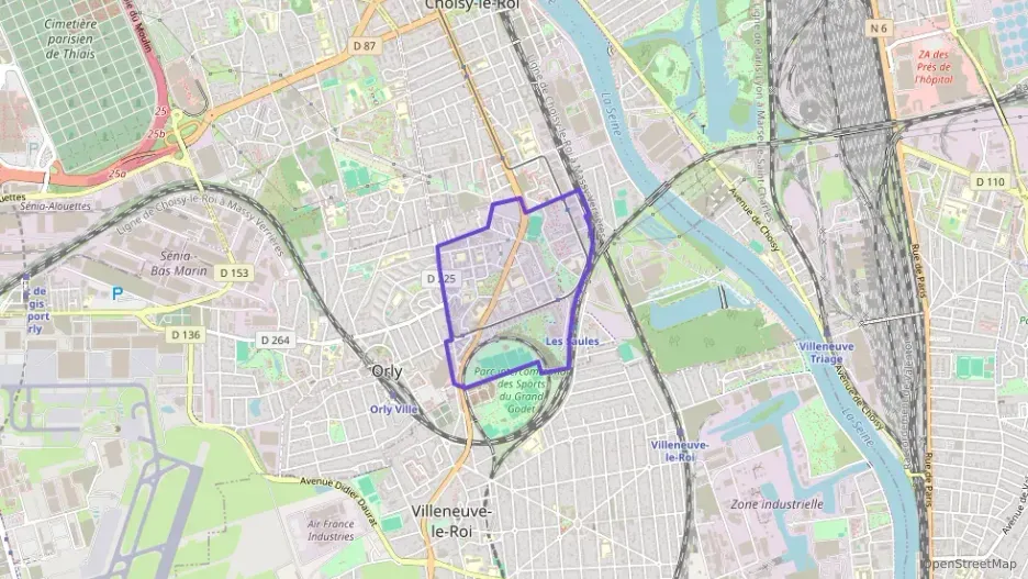 Appartement 47 m² deux pieces à vendre à Orly Appartement 47 m² deux pieces à vendre à Orly