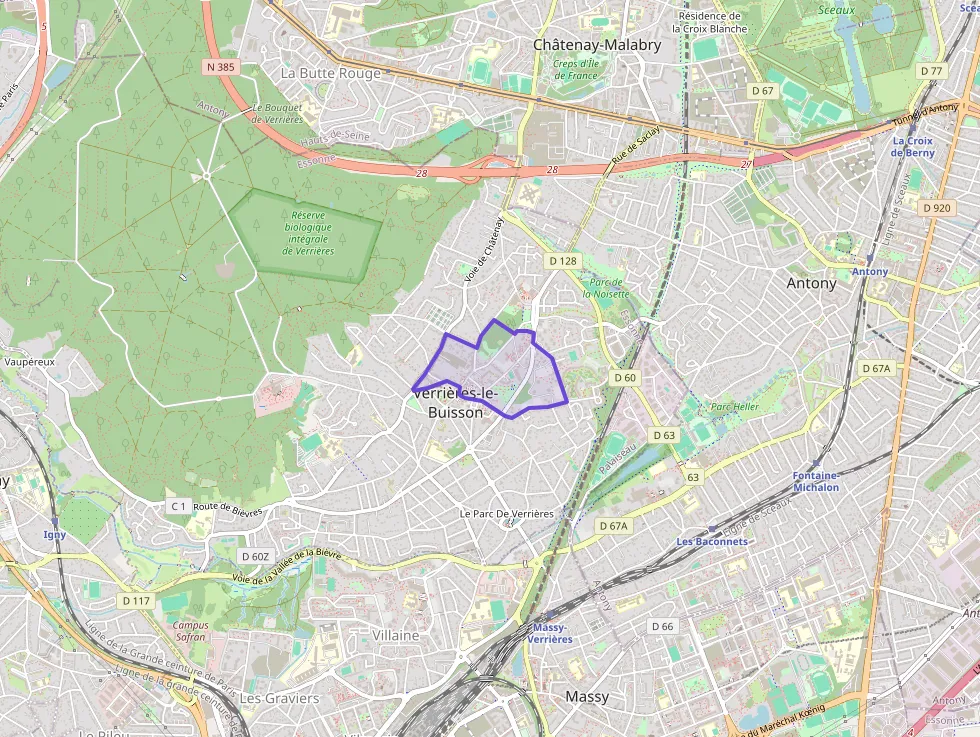Appartement 100 m² quatre pièces à vendre à Verrières-le-Buisson