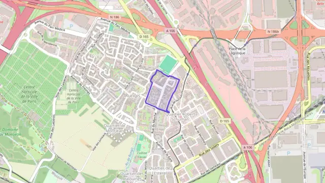 Appartement 62 m² trois pièces à vendre à Rungis