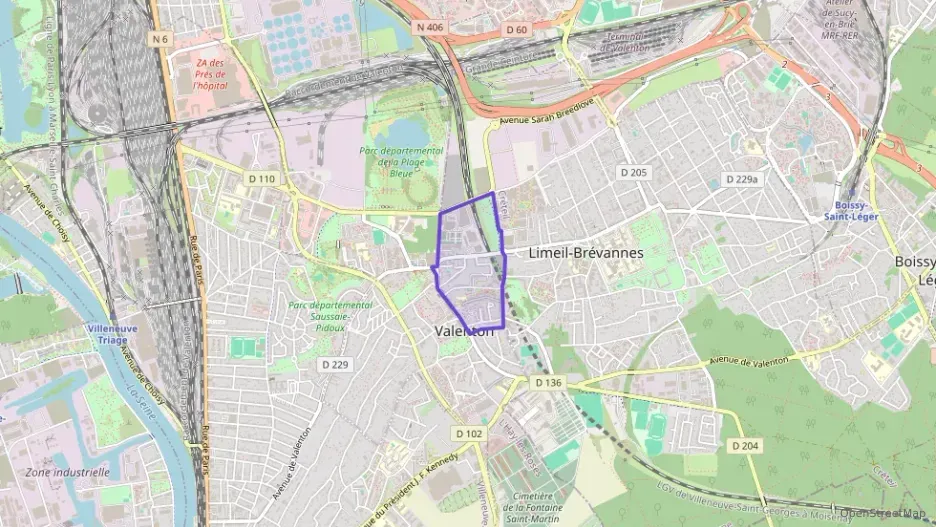 Appartement 70 m² trois pièces à vendre à Valenton