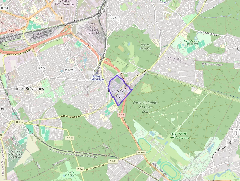 Appartement 34 m² deux pieces à vendre à Boissy-Saint-Léger