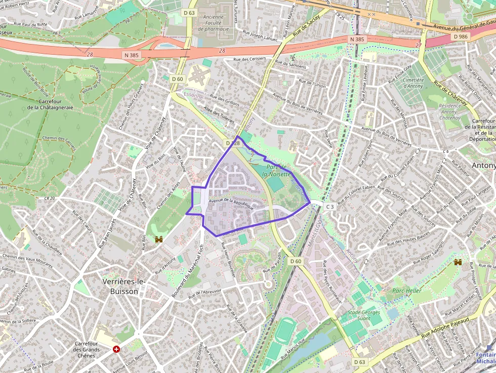 Appartement 85 m² quatre pièces à vendre à Verrières-le-Buisson