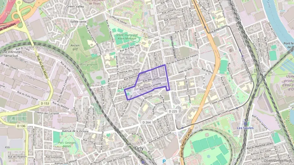 Appartement 55 m² trois pièces à vendre à Orly