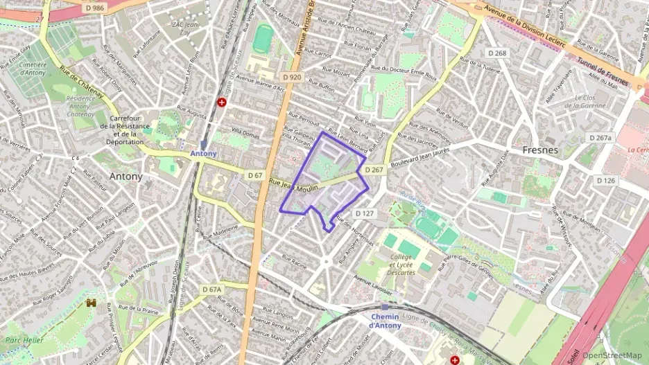 Appartement 62 m² trois pièces à vendre à Antony