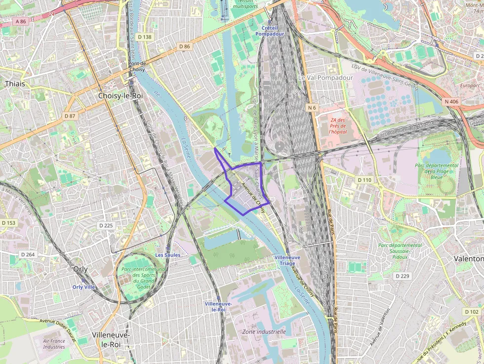 Appartement 47 m² trois pièces à vendre à Villeneuve-Saint-Georges
